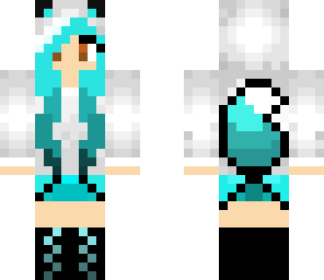 blue fox girl