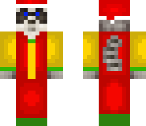 christmas raccoon