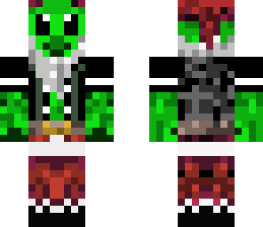 de groene kerstman