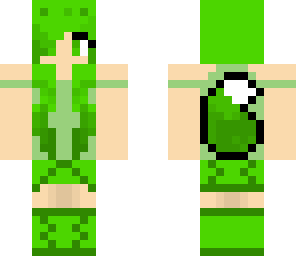green wolf girl