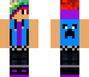 party skin inspired by pewds