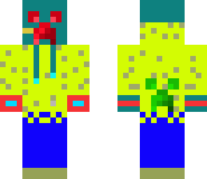 creeper con ropa 