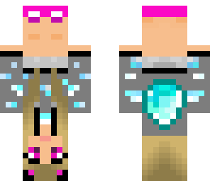 upside down diamond girl