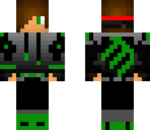 green black