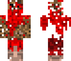 blown up by a creeper