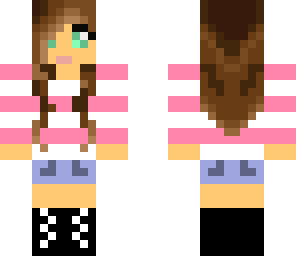 pink sweater girl