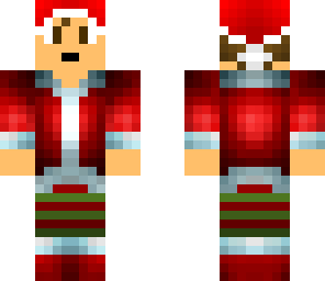 cj christmas skin