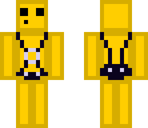 yellow slime mankini