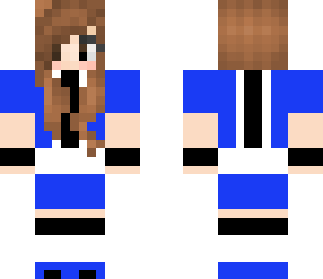 blue dj girl