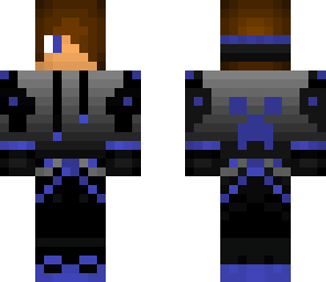 blue hoodie