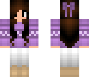 purple sweater