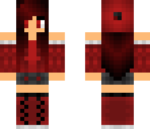 edit red girl