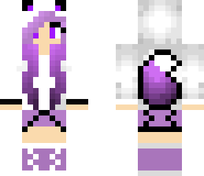 purple fox girl