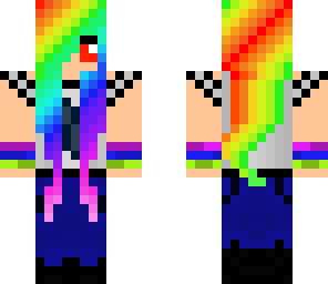 rainbow girl
