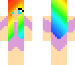 rainbow girly