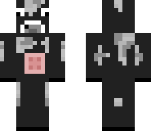 realistic minecraft cow