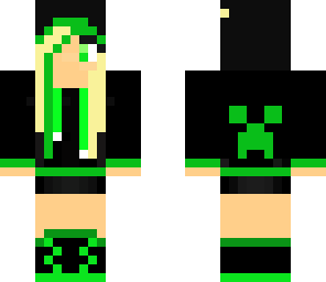 green and black