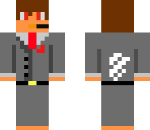 gamer in suit