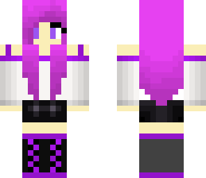 cute normal violet girl