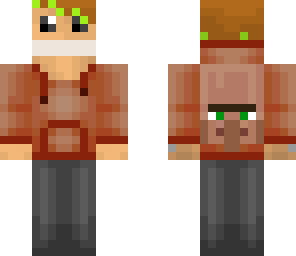 gagged villager hoodie