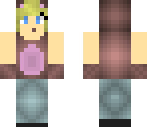 cute bear girl - animal girl pack-