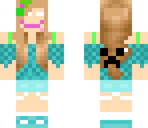 the girl herobrine
