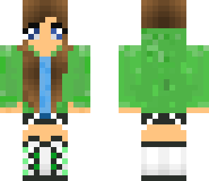 green jacket girl