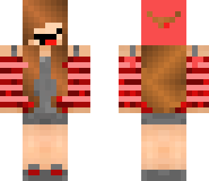 red edited derp girl