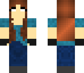 herobrine girl -powa girl pack-