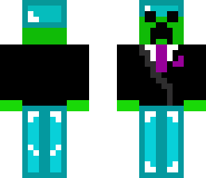 backwards creeper skin