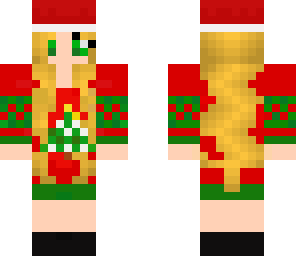 christmas sweater girl