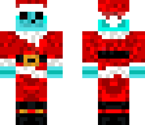blue christmas slime