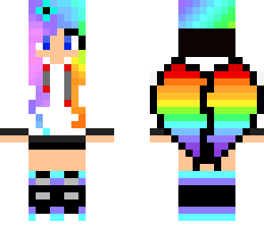 rainbow angle girl
