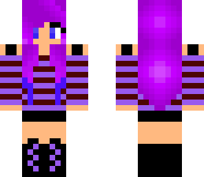 purple girl