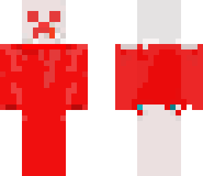 red and white creeper