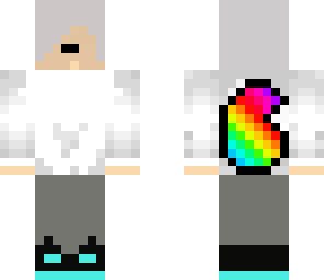 rainbow boy fox