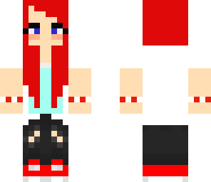the red girl