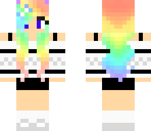 preatty dj rainbow girl