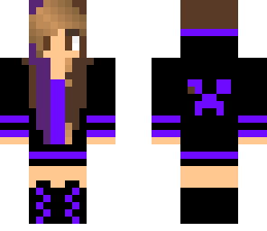 rocker purple creeper girl