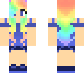 rainbow girl