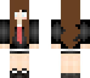 slender girl brunette