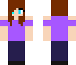 mine_craft skin purple