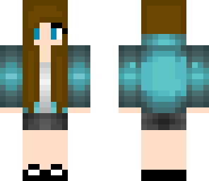 blue girl