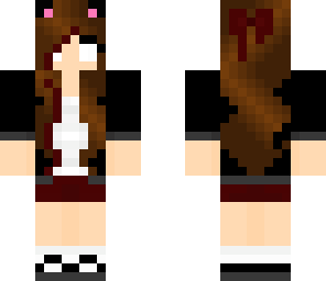herobrine cat girl