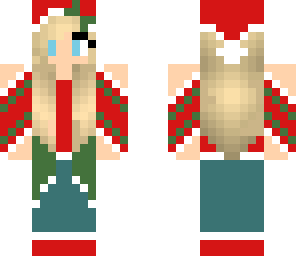 jolly christmas girl