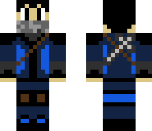 blue miner ninja