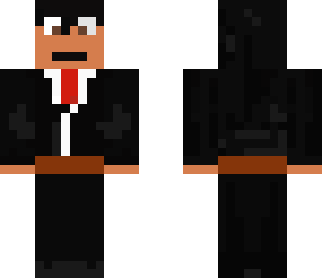me in a crappy suit