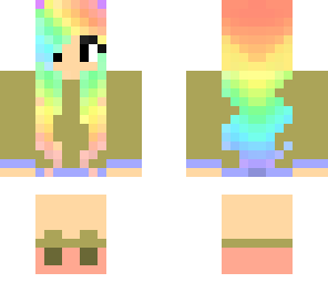 cute multicoloured girl
