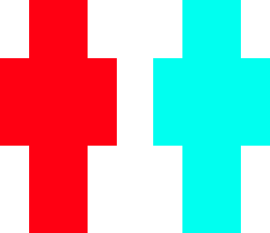 multi coloured