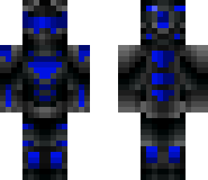 blue super soldier